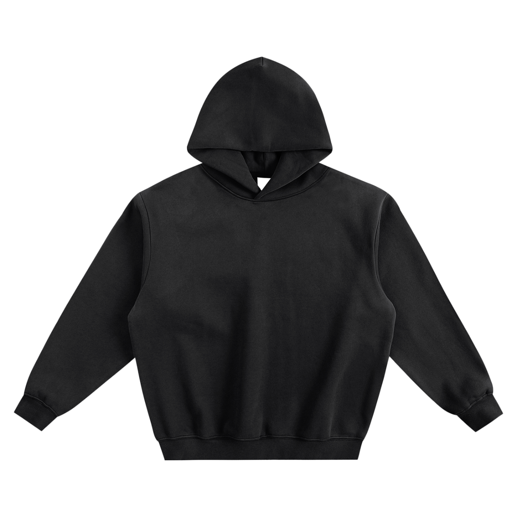 Fleeced Boxy Hoodie