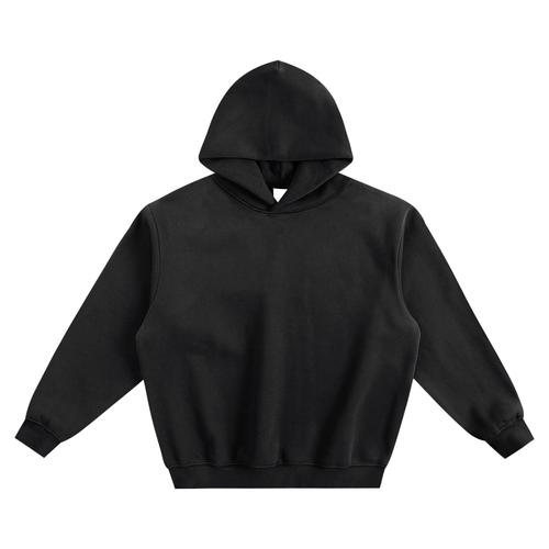 Fleeced Boxy Hoodie